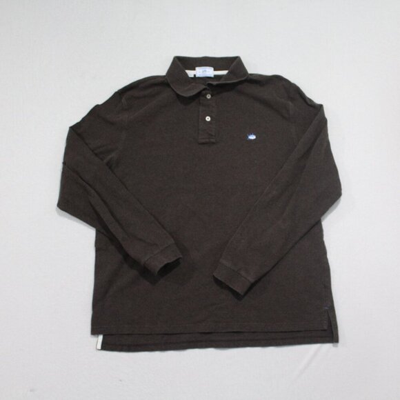 Southern Tide Green Men Polo Shirt Long Sleeve Skipjack Polo Size XL - Picture 1 of 8